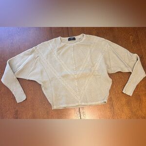 Tahari Textured Knit Sweater